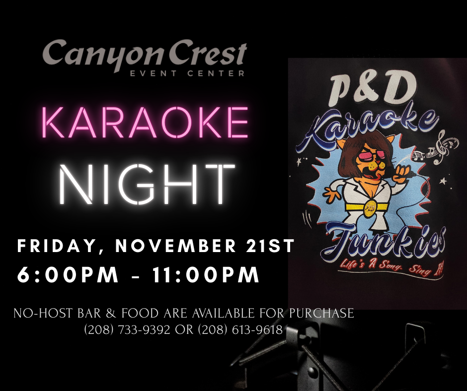 Nov 21st Karaoke Night