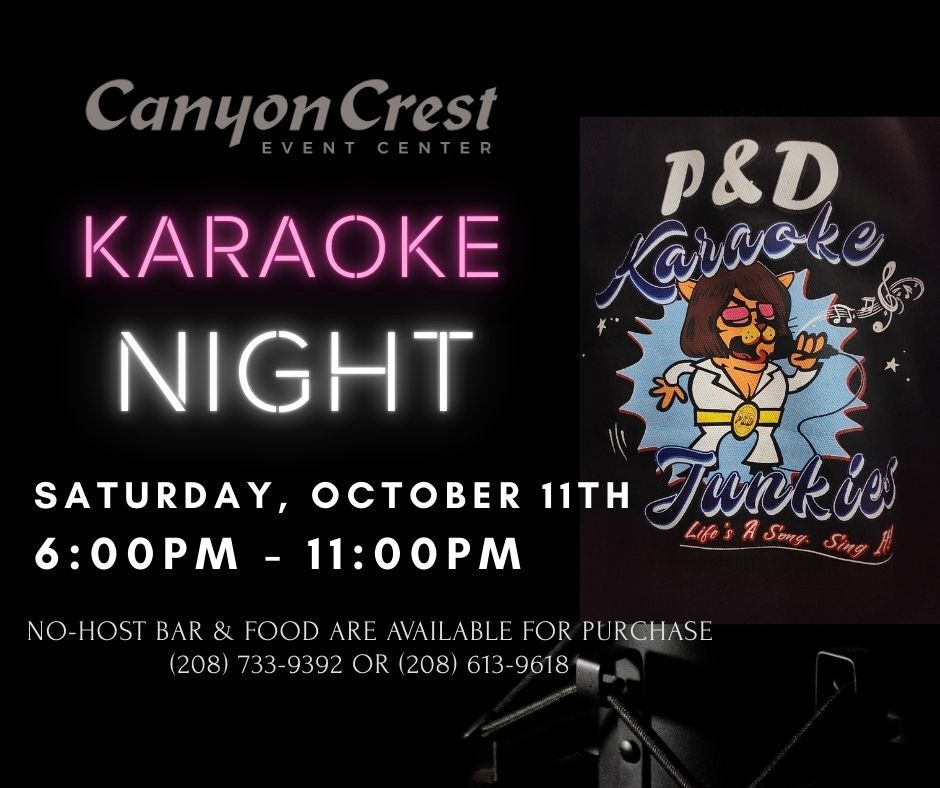 Oct 11th Karaoke Night